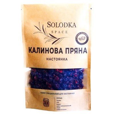 Набір спецій для настойки Калинова пряна (Solodka) на 3 л sol-22 фото