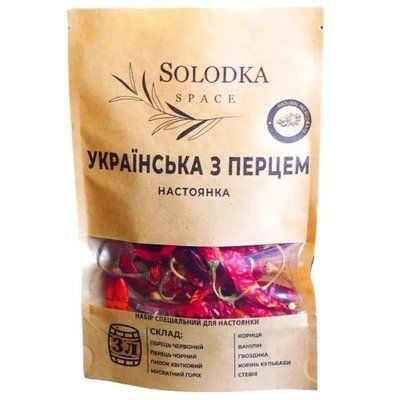 Набір спецій для настойки Українська з перцем (Solodka) на 3 л sol-23 фото