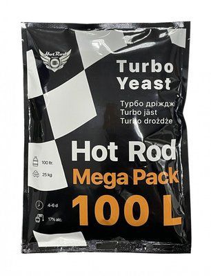 Турбо дрожжи HOT ROD MEGA PACK НА 100 Л HRMP100 фото