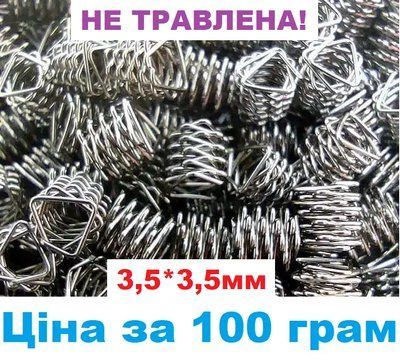 10-гранная СПН, нержавейка. 3,5х3,5мм. НЕ ТРАВЛЕННАЯ! MAG1189 фото