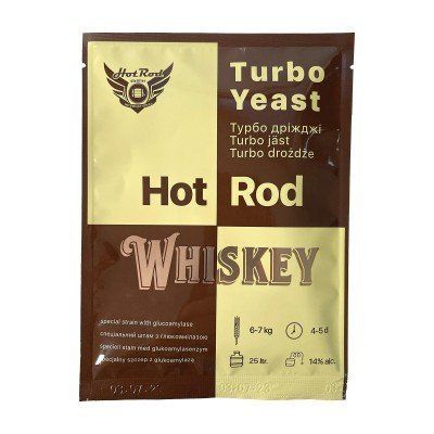 Турбо дріжджі Hot Rod Whiskey на 25 л (71 г) 83665480 фото
